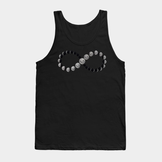 Infinite Moon Phases Tank Top by Caregiverology